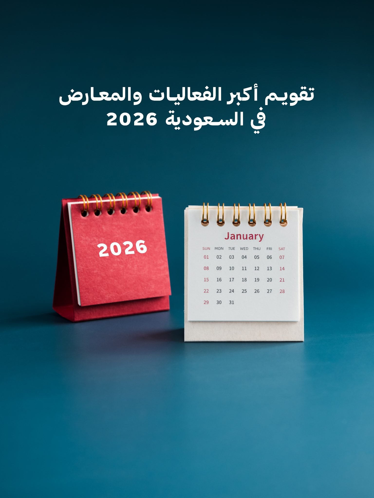 تقويم أكبر الفعاليات والمعارض في السعودية 2026
